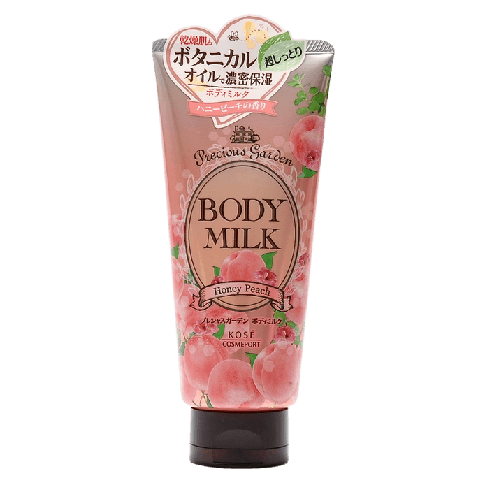 KOSE Precious Garden Body Milk Honey Peach 200g