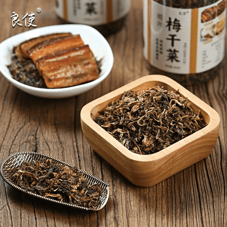 【中国直送】良石漬けからし菜、おばあちゃんの野菜、浙江紹興農家、砂抜き漬けからし菜、洗わない、漬けからし菜（豚バラ肉の漬けからし菜は必須）250g*1瓶 3