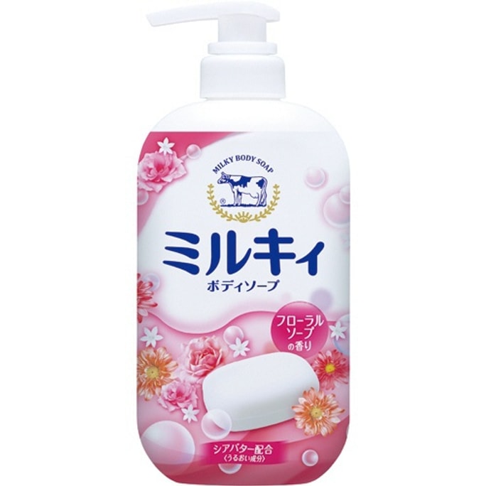 Milky Body Soap Pump Relax Floral 550ml