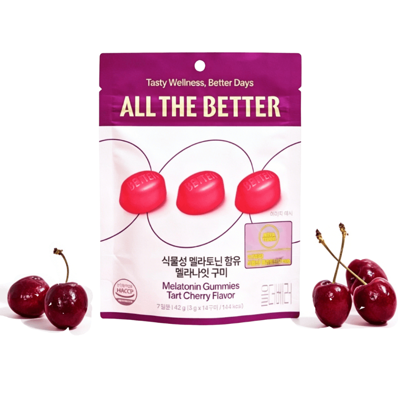 韓国直送】OLIVE YOUNG ALL THE BETTER 植物由来メラトニングミ