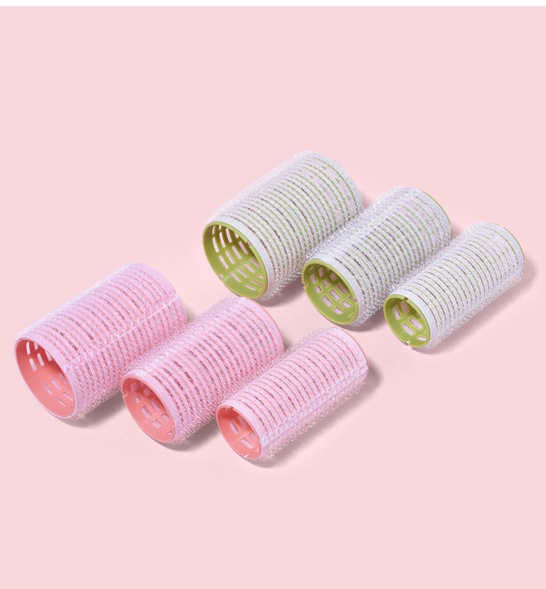 FaSoLa Life 懒人自粘卷发器组合 一套装 空气刘海卷发筒 蓬松定型卷 发夹八字刘海卷发器