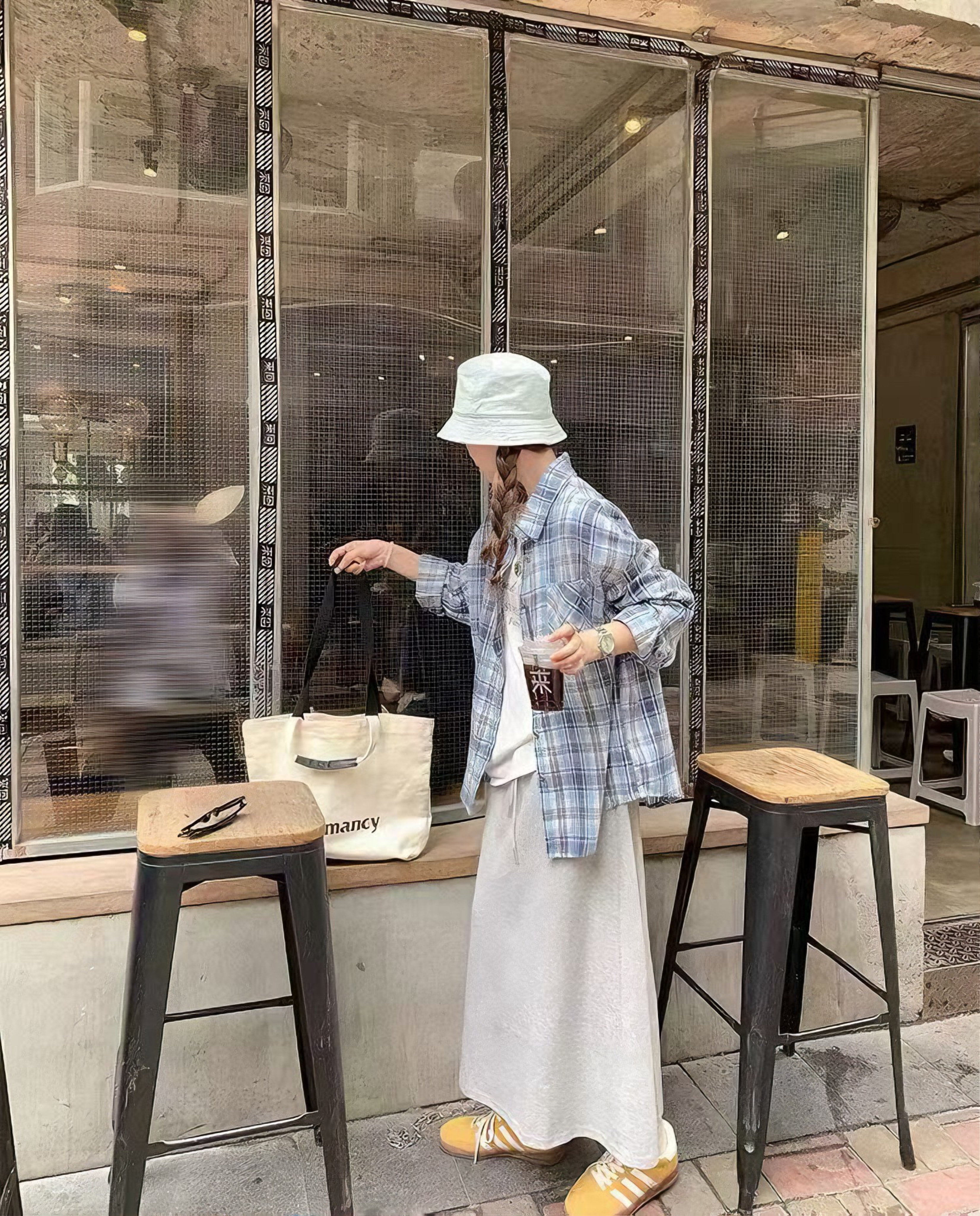 【加拿大直邮】 加拿大 SCENARIO 26春夏新款 微风叠影三件套  蓝色 S-M码 蓝色 M