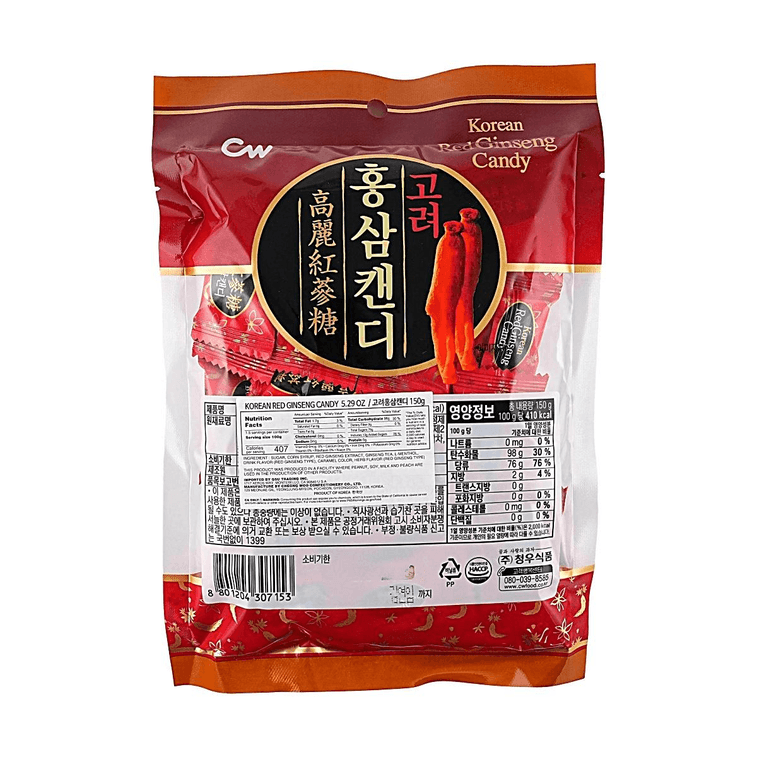한국 홍삼 캔디 5.29 oz 【진한 홍삼 맛】【개별 포장】 4