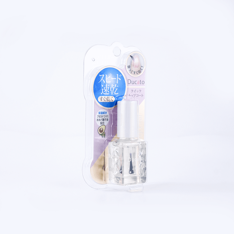 日本DUCATO 速乾亮色指甲油頂油 7ml 3