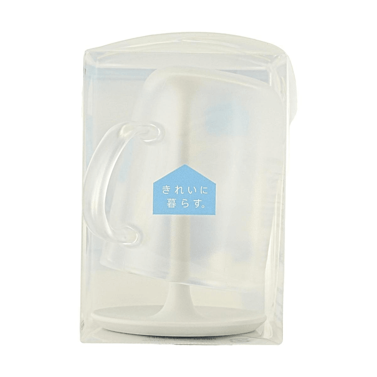 Cup Holder Set With Handle, Clear Type, Cup Draining Storage, Bathroom Countertop Organizer 6