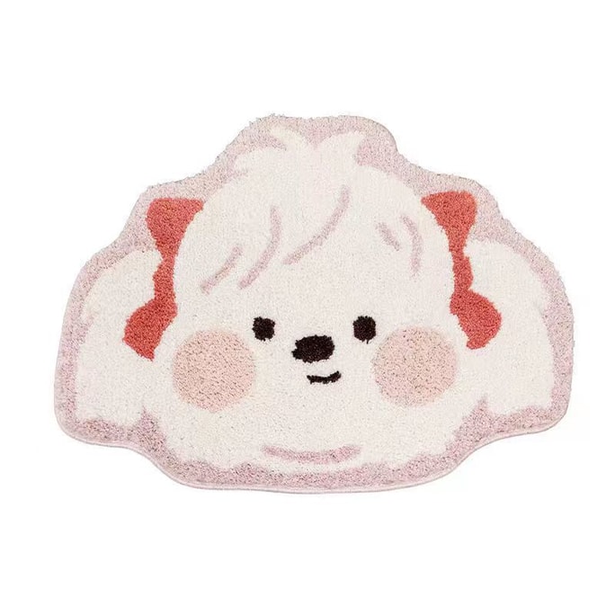Bedroom Bed Side Rug Carpet Mat Foot Mat Non-Slip Mat Bathroom Home Room Mat - Samoyed 60*90CM 1 Pc