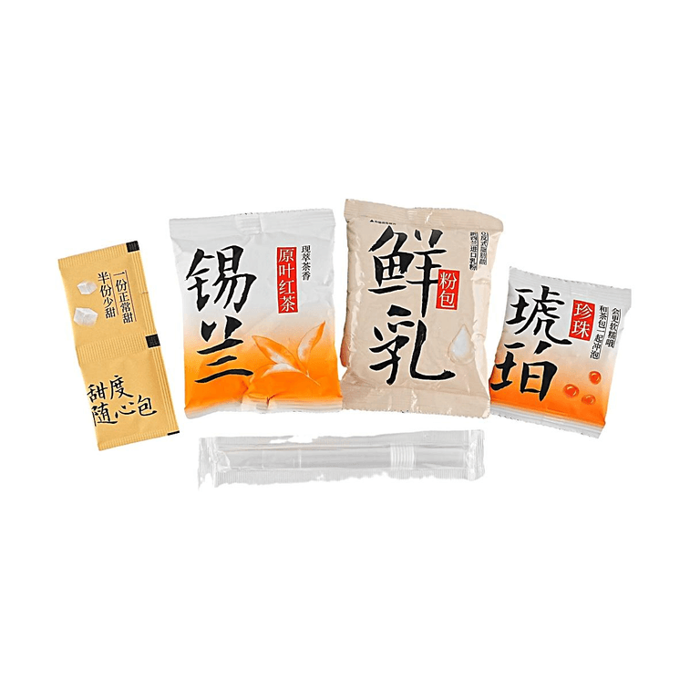 香飄飄 原葉現泡 幽蘭珍珠奶茶 58g *3【3份超值裝】【珍珠奶茶 錫蘭紅茶底】 5