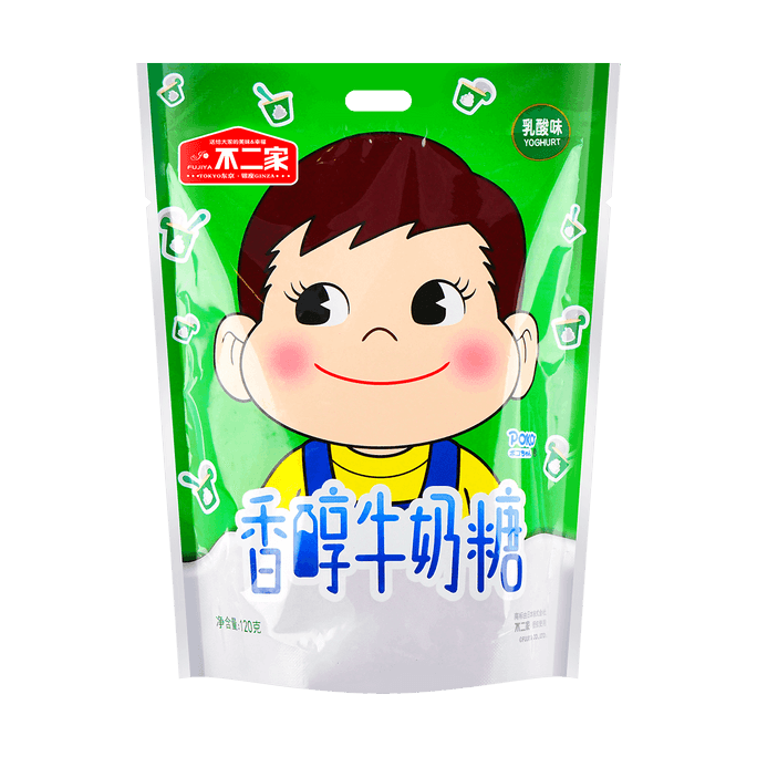 Japanese Creamy Milk Caramel Candy, Yogurt Flavor, 4.23 oz