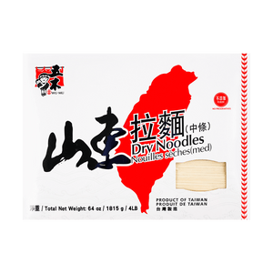 【量贩装】台湾版五木 山东拉面 中宽面条 1815g【干拌速食挂面】