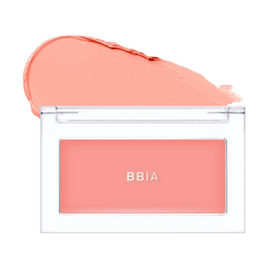 韩国BBIA 自然裸妆丝滑腮红膏 单色腮红 奶油慕斯质地 滋润贴肤不拔干 柔焦毛孔 3.5g #05 Downy Coral 柔和珊瑚色 暖调氛围色 黄皮/黄黑皮推荐