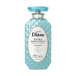 日本DIANE黛丝恩 致美系列 清新水感护发素 控油清爽 细软扁塌适用 450ml