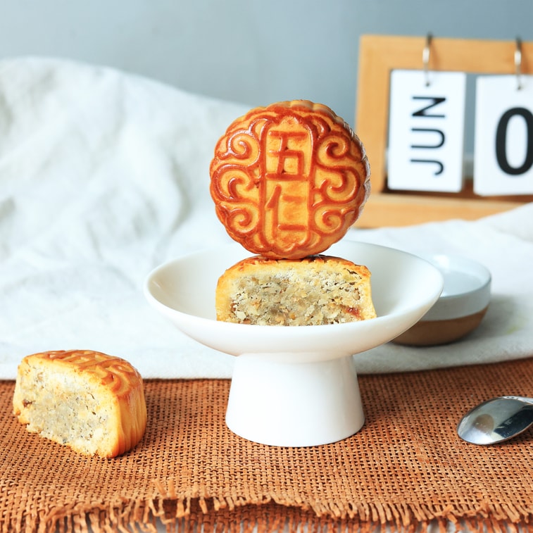 【中秋节LAST CALL】恩点 五仁馅月饼 80g【火爆全网童年味道】 4