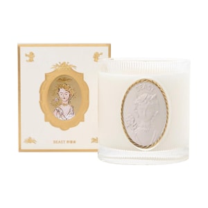 ブラックバニラボタニカルセンテッドキャンドル、フラワーゴッドズドリームコレクション、140g、ホームアンビエンスフレグランス