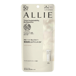 【日本直送品】ALLIE マルチカラーパール 保湿日焼け止めジェル 60g SPF50+/PA++++