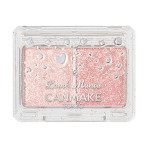 日本CANMAKE井田 星辰钻闪双色眼影 单色亮片提亮高光 #02 碎钻粉 透明蓝调粉 灵动仙气