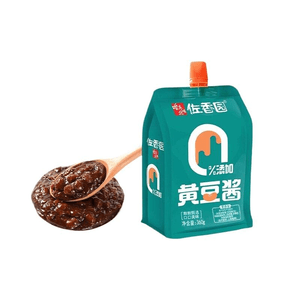 【中国直邮】 佐香园 黄豆酱正宗东北大酱豆瓣酱农家蘸菜酱360g*1袋