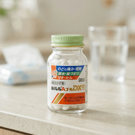 日本DAIICHI-SANKYO第一三共 新乐乐糖衣片综合感冒药丸DX 90粒 发热鼻塞流涕 咳嗽痰咽痛