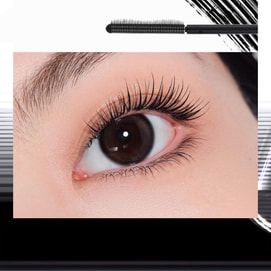 Feather Lash Iron Mascara, 0.11 oz. #01 Black - 12HR Smudge-Proof & Clump-Free | 3-in-1 Lash Primer + Volumizing + Seale