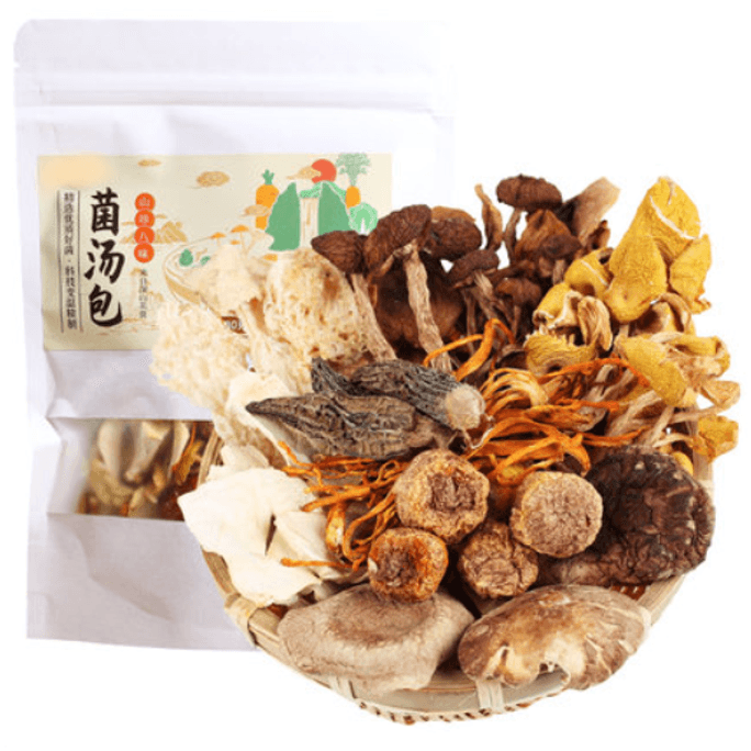 YunNan specialty Dried Mushrooms Soup (4-5 person)