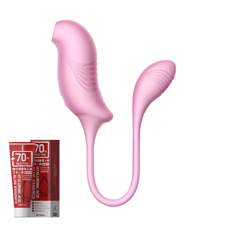 pink egg sex toy Blush - Carina - 7 Modes Gyrating & Vibrating Egg Vibrator