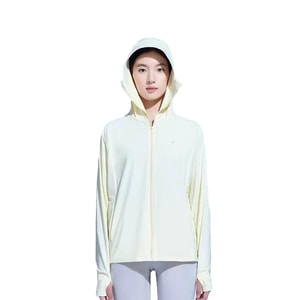 【中國直郵】 茉莉尋 夏季防曬衣 戶外運動防曬UPF50+防曬服 黃色 XL(適合身高166-175CM,150斤以下)