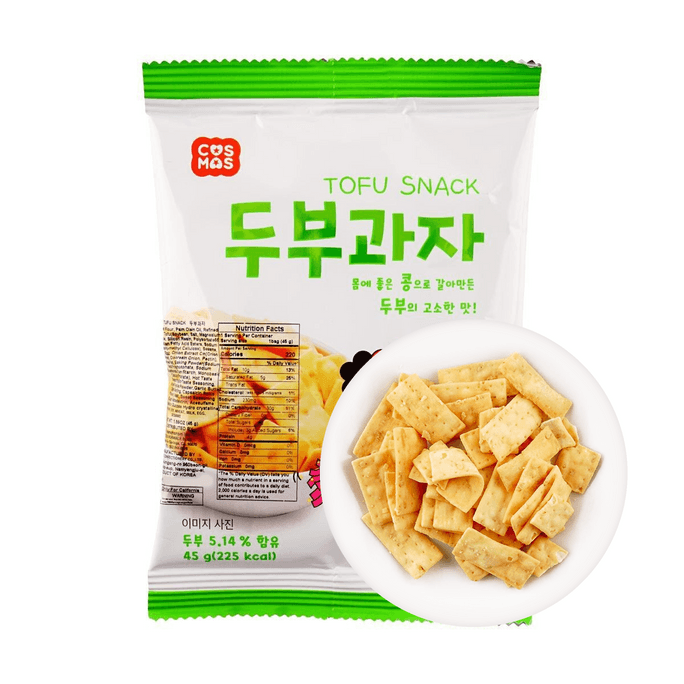 韓國COSMOS 豆腐脆片 餅乾 45g