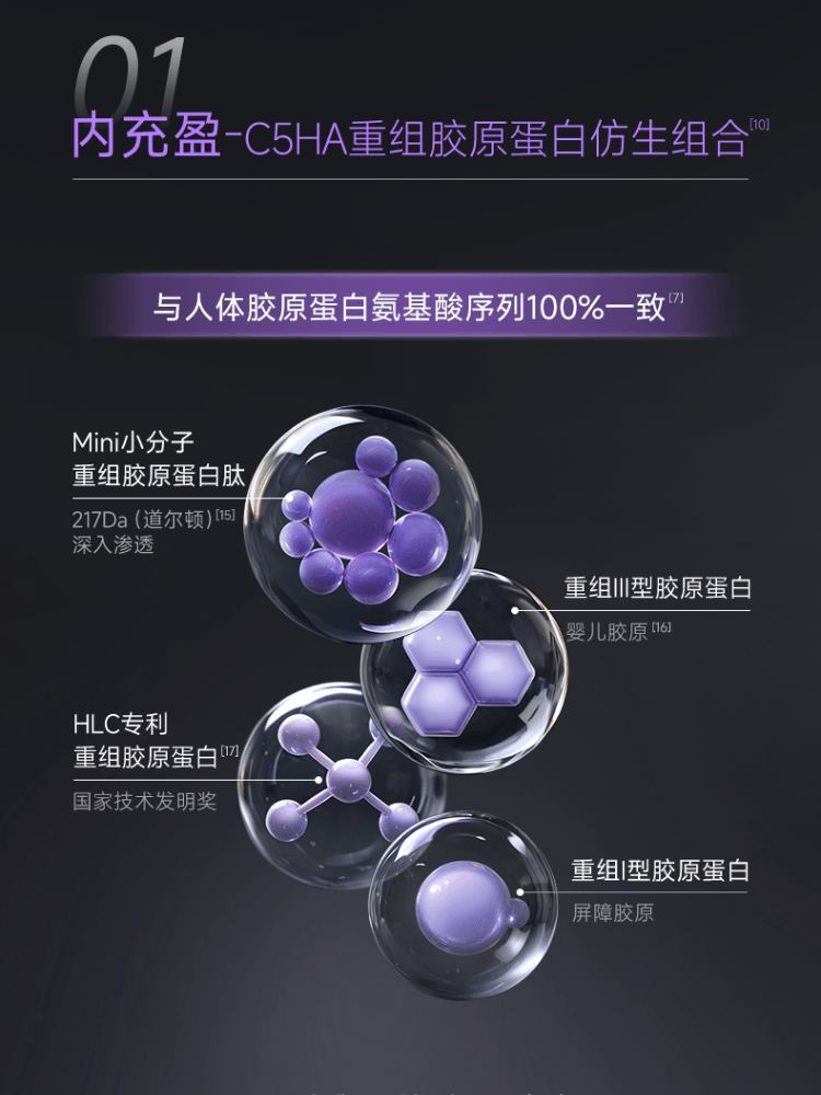 【中国直邮】 可丽金 胶原大膜王3.0 重组胶原 抗皱紧致涂抹面膜 熬夜救急 更焕亮1盒 加赠面膜刷 【3g*8颗】