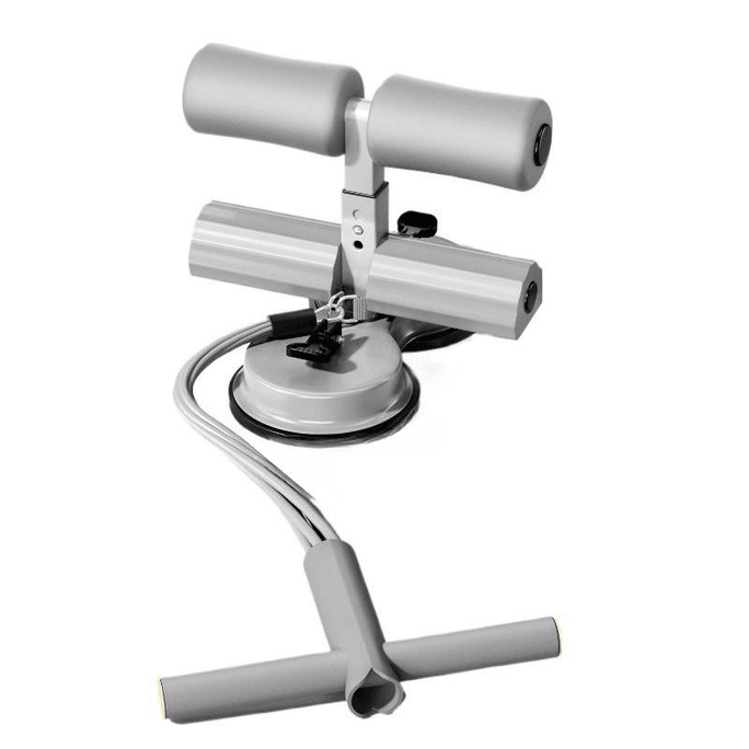 [중국 직배송] Yumei 다기능 싯업 보조 흡입 컵 복부 크런치 풀러 - 프리미엄 그레이 + 저항 밴드 25*16cm*1