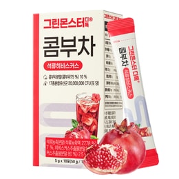D-Toc Kombucha Pomegranate Hibiscus - 10 Packets * 0.17oz