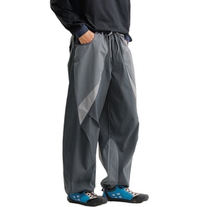 [중국 직배송] HSPM 아웃도어 마운틴 스타일 미국식 방수 속건성 내구성 캐주얼 낙하산병 바지, 더스크 그레이, XS (1개)