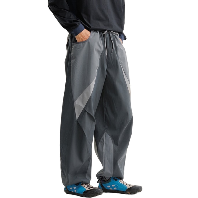 Outdoor Mountain American Style Waterproof Quick Dry Tear Resistant Casual Paratrooper Pants Dusk Gray Size XL 1 Piece