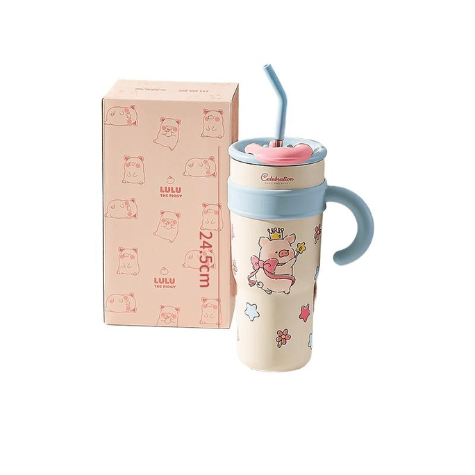 LuLu Pig Ice King Cup Princess Edition 1200ml*1 Piece