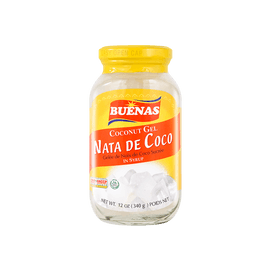 菲律宾BUENAS 糖水椰果罐头 原味 340g【开盖即食】【可用于烘焙、甜品、蛋糕奶茶小料】