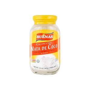 菲律宾BUENAS 糖水椰果罐头 原味 340g【开盖即食】【可用于烘焙、甜品、蛋糕奶茶小料】