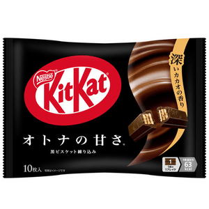 【日本直邮】 雀巢中国 KitKat 奇巧迷你成人的甜味10片