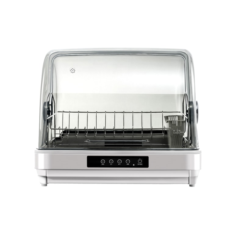 Premium 42L Countertop Sterilizer – 3-in-1 Sanitizing, Drying & Storage | 100–120V | White Home Kitchen Model 4