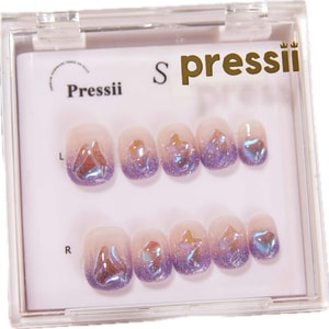 Pressii 手工穿戴甲 M 紫晶之光套裝 55g/盒