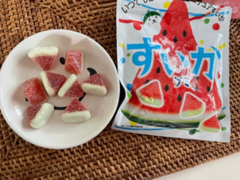 【日本直郵】 日本 KABAYA 期間限定 夏日西瓜軟糖 50g