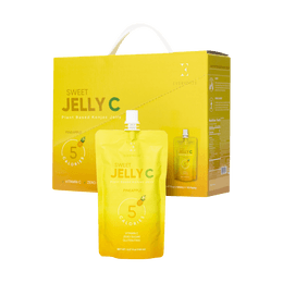 Collagen Vitamin C Konjac Jelly Pineapple Flavor 5.07 fl oz * 10pcs