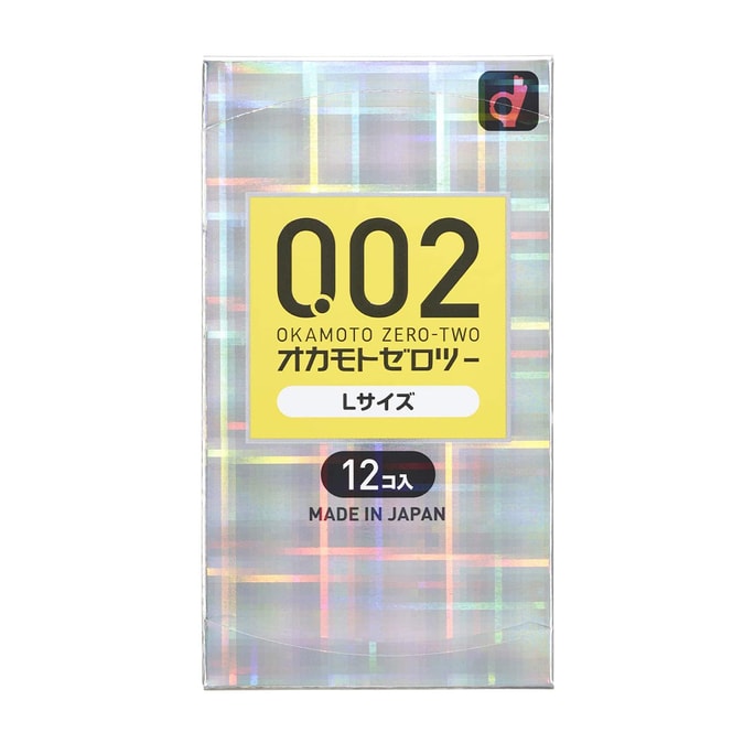 OKAMOTO 002 L-Size Clear Condoms 12pcs