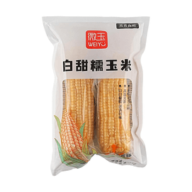 ホワイトスイートもち米とうもろこし 7.94 oz*2パック【非遺伝子組み換え】【柔らかく甘い】【Yami限定】