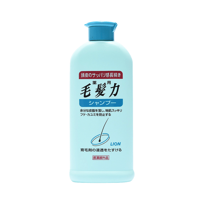 LION Medicated mouhaturyoku shampoo 200ml