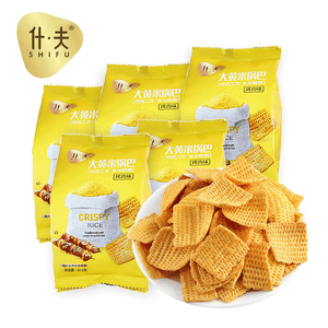 【中国直邮】 什夫 大黄米锅巴烤肉味41.6g*5包