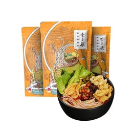 Authentic Luo Si Fen Liuzhou Snail Rice Noodles - from Ziqi Li, 3 Packs* 11.81oz