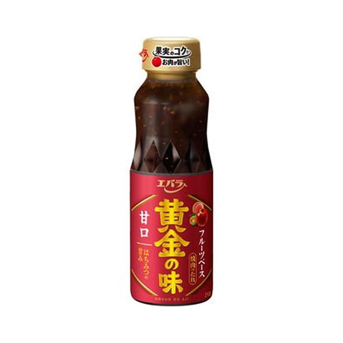 【日本直送】エバラ食品 ゴールデンスイートバーベキューソース 210g