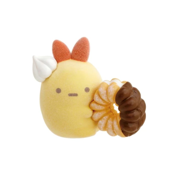 [일본에서 온 다이렉트 메일] SAN-X Corner Creatures 도넛 떼 장식 새우 꼬리 튀김