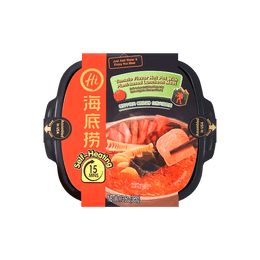 海底捞 自热小火锅 番茄午餐肉植物肉自热锅 385g【素食火锅新体验】