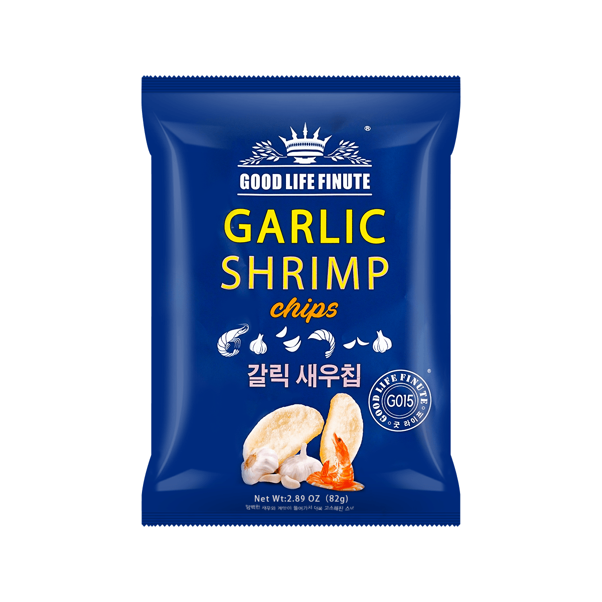 趣莱福蒜味虾片82g怎么样