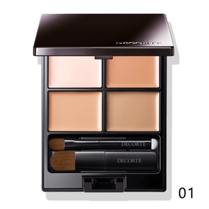 【日本直邮】 日本 COSME DECORTE黛珂 黛珂 四色遮瑕盘 提亮肤色 持久服帖 01色 1件