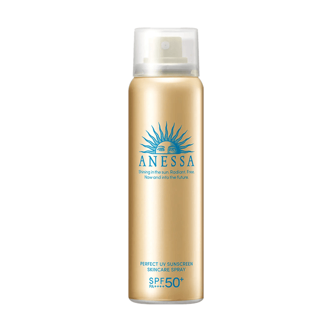 ANESSA Perfect UV Sunscreen Spray – Water-Resistant Outdoor Protection SPF50+/PA++++ – 2.11 oz